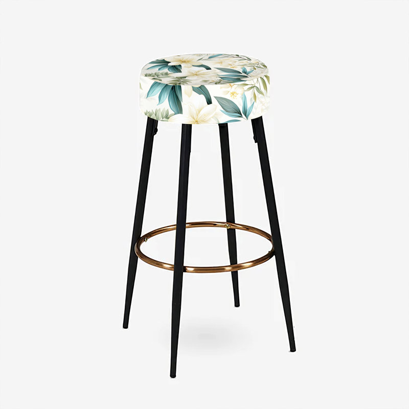 Ensemble de 2 tabourets de bar tropicaux Mccaa