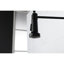 Robinet d'évier de cuisine à douchette extractible - Acier inoxydable, noir mat, surface corrosive, conception à poignée simple en acier, poignée, facile à utiliser