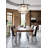 Castleford 6 - Light Unique Tiered Faceted Glass Cascade Chandelier