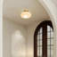 Plafonnier semi-encastré Mid-Century moderne beige-116510845