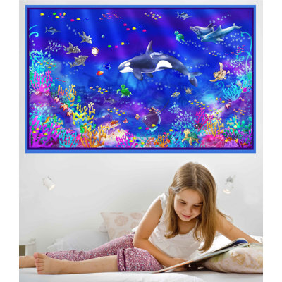 Nautical & Beach Non-Wall Damaging Wall Decal