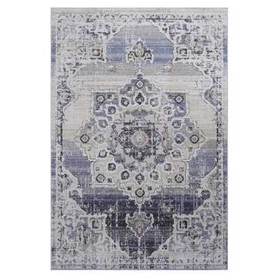 Collection Medallion Doormat Rug