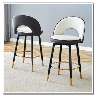 Tabouret de bar en polyuréthane revêtu de polyuréthane