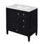Meuble-lavabo 30 po avec lavabo en céramique-1182510109