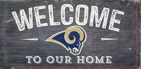 Décoration murale welcome NFL, Rams de Los Angeles