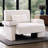 Mid-Century Modern Oversized Armchair with Built-in Table and Hidden Storage-1780494598