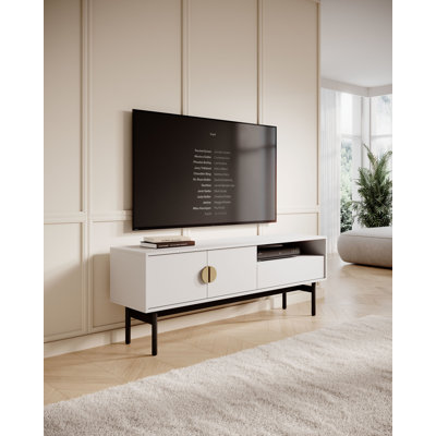 Beah Unfinished TV Stand for TVs up to 65"