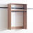 Freestanding Walk in Wood Closet System-451221606