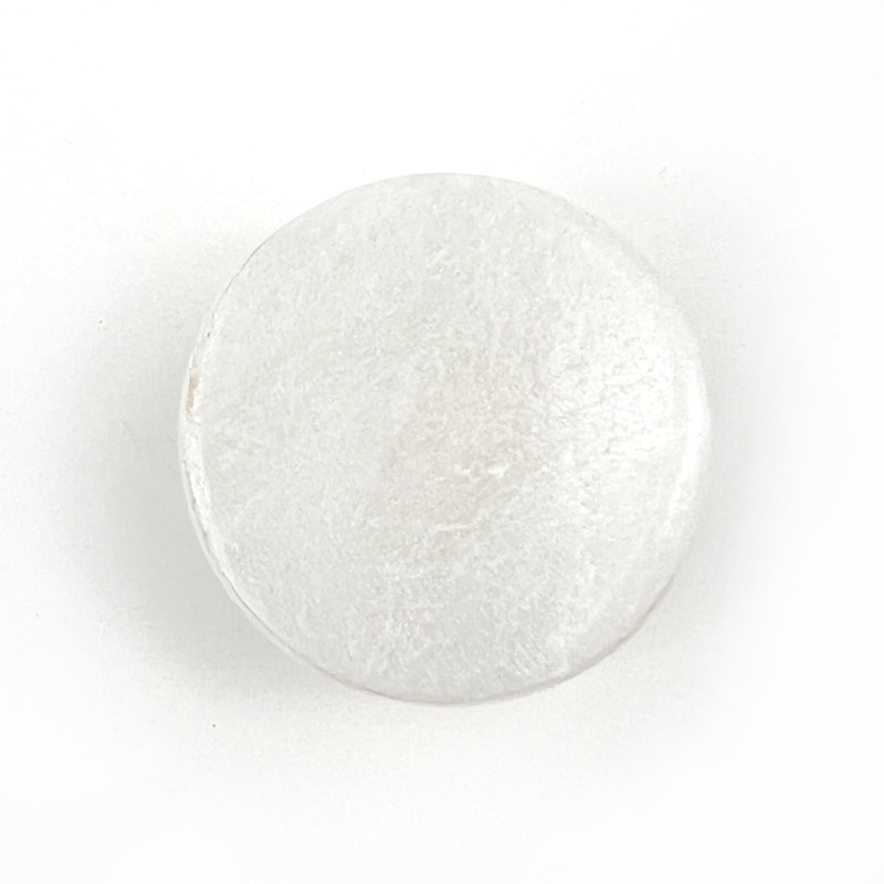 Bouton rond, Blanc