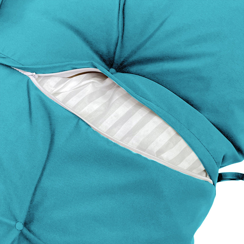Outdoor Seat/Back Cushion, Blue