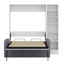Lit escamotable avec canapé et tablettes Murphy