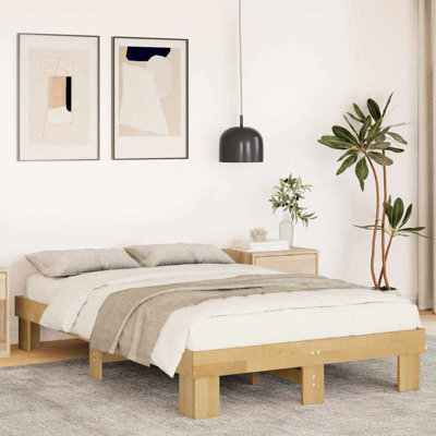Solid Wood Bed