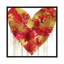 «Big Hearted Silver and Gold» par Lindsay Rodgers - impression d'art graphique-54001816-54001810-54001822