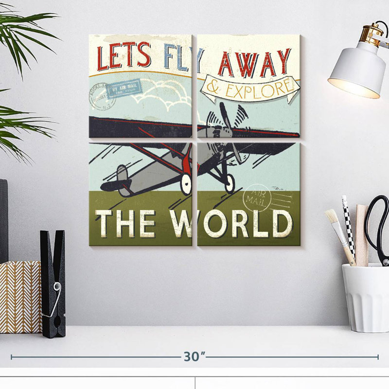 Tergel Let's Travel II, 18" H x 18" W