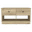 Hamilton Nightstand and Shoe Rack with Two Drawers and Two Open Shoe Storage-861666459-861666458