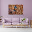 «Traditional Basket Weavers», reproduction d'art murale en bambou-723733313