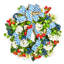 Royal Berry 24" Wreath