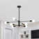 Cobina 8 - Light Dimmable Sputnik Modern Linear Chandelier