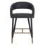 Tabouret de comptoir 26 po Benesha-528581517