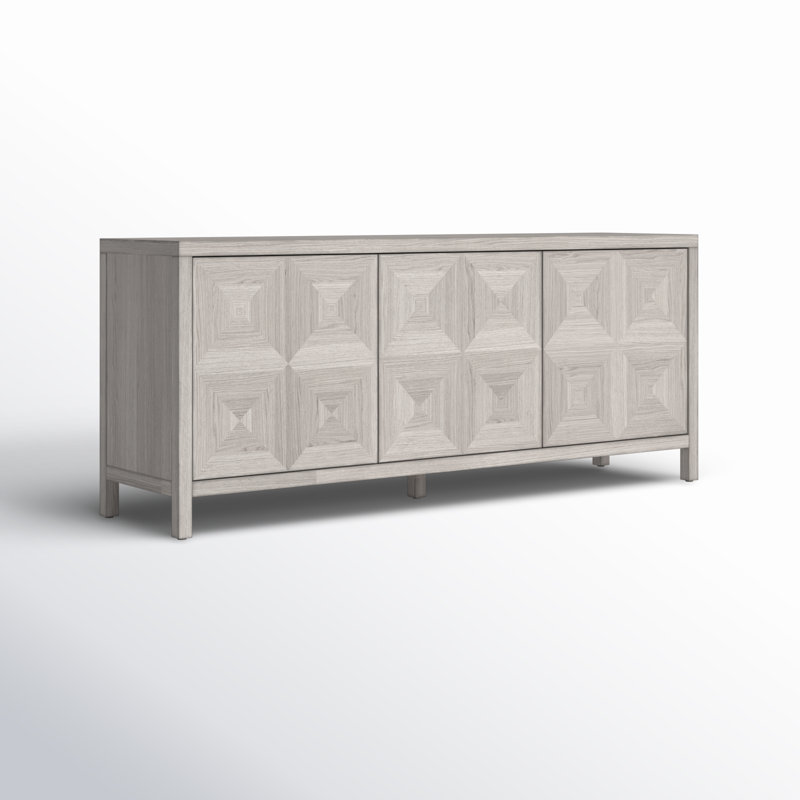 Bilbrook 76'' Media Console, White