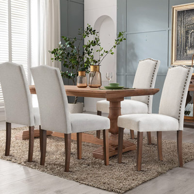 Eliso 17.7'' H Fabric Upholstered Parsons Chair