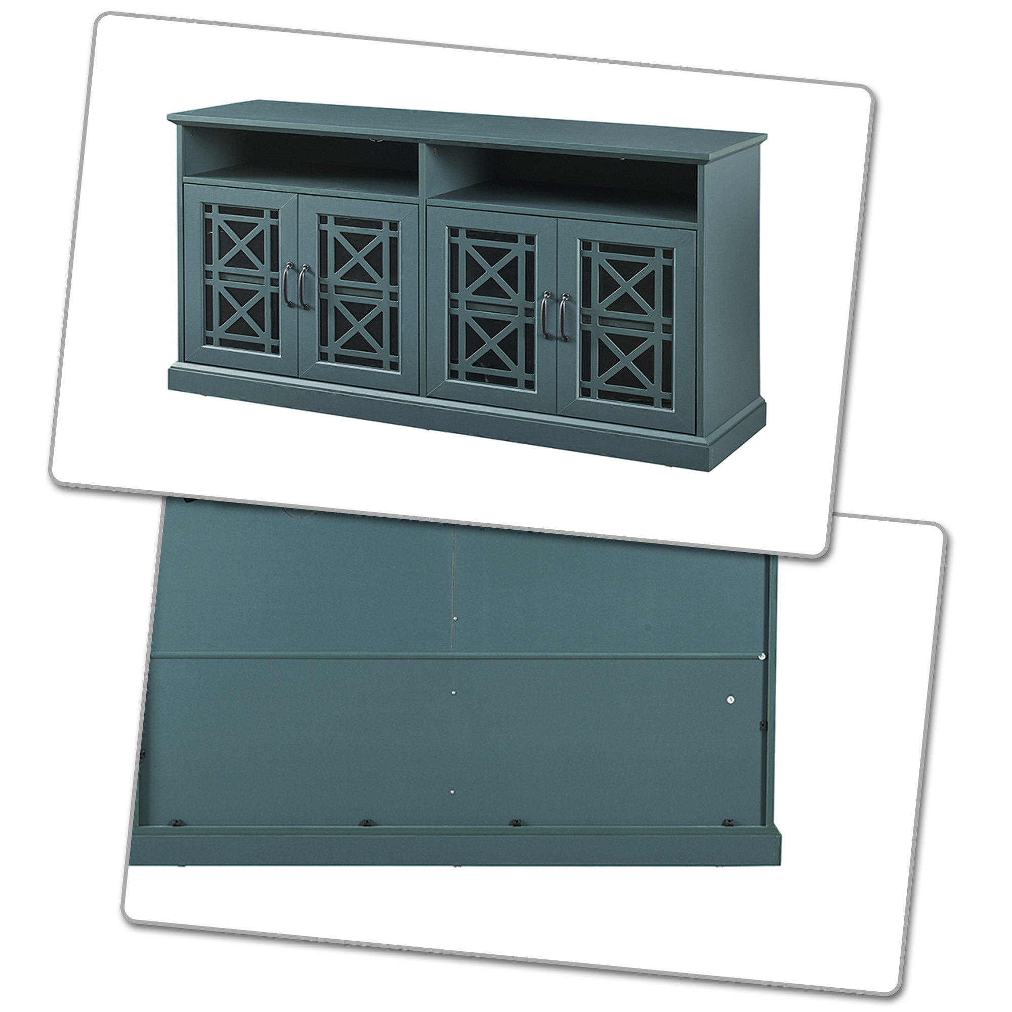 Red Barrel Studio® Meguel Vintage Style Storage Credenza TV stand ...