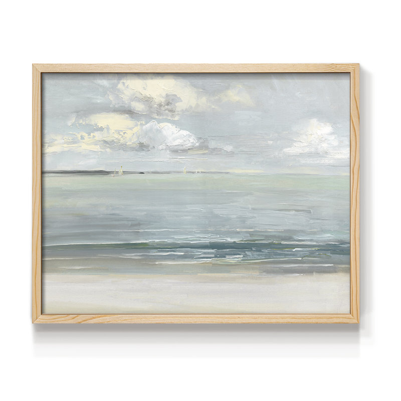Serene Sound -Framed Print - Restickable, H 8 po x l 10 po, Naturel