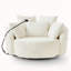 Fauteuil demi-tonneau pivotant à 360 °-1749952546
