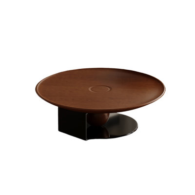 Modern Cherry Wood Coffee Table