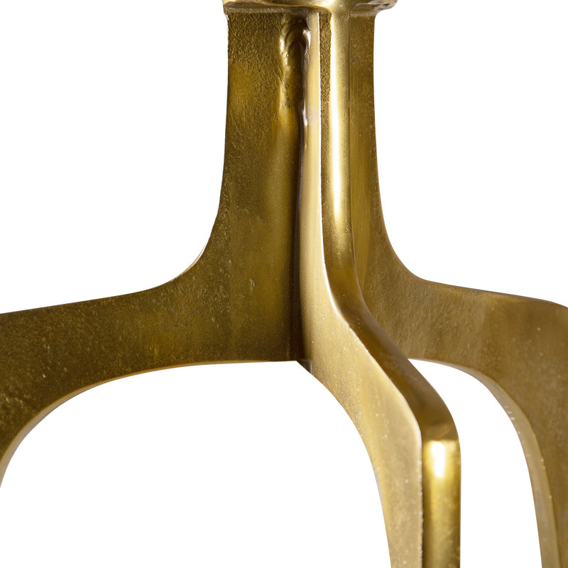Falbo Tray Top End Table, Gold