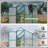 Marketed Gain Height Windproofaluminum Greenhouse 6X8 FT Greenhouse Raised Base And Anchor Aluminum Heavy Duty Walk-In Greenhouses For Outdoor Backyard In All Season-119458094-119458092