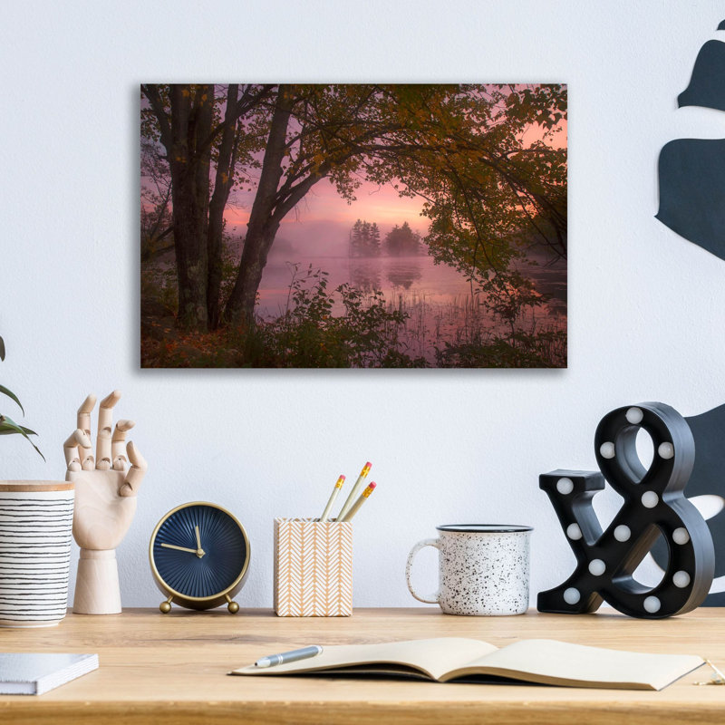 «Framed» par Patrick Zephyr, art mural en verre acrylique, H 12 po x l 16 po x P 0,13 po