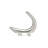 Contemporary Metal Wall Hook-20460265