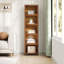 155 cm H x 43 cm W Bamboo / Rattan Bookcase