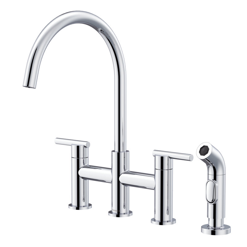 Parma Bridge Faucet, Chrome