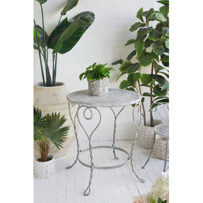 Table d'appoint ronde Heart Iron