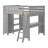 Lennon Kids Full Loft Bed with Drawers-18577387