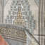 Tapis turc en laine Oushak fabriqué à la main Herat