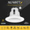 4 lumières MR16 à basse tension 12V de 4 po, rétroéclairables, 600 W, 10 W, encastré à intensité variable, 5 pcc