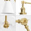 Applique murale à bras 1 lumière Kimberly-641734518-641734524