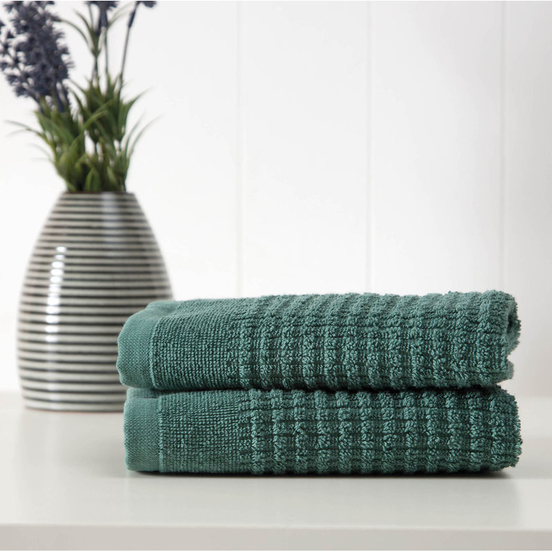 Earline Midweight Washcloth, Green