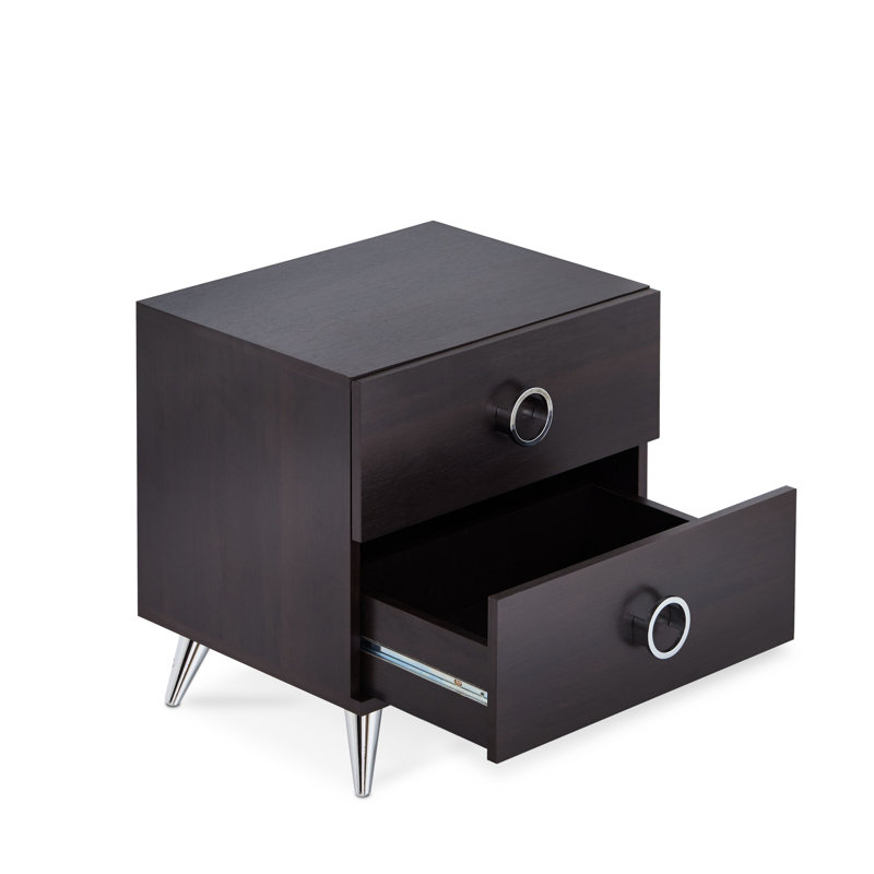 Versatile Accent Table For Bedroom Or Living Area With Rectangular Design And Frame