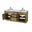 Meuble-lavabo double 72 po Ahner-533112734