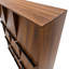Armoire de rangement cubique autoportante à neuf compartiments avec portes rabattables pour des besoins de rangement et d'exposition polyvalents