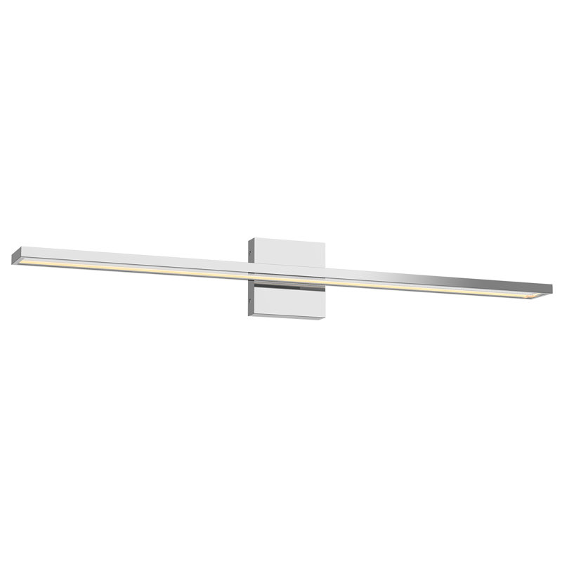 Brio 1 - Light LED Bath Bar, Chrome
