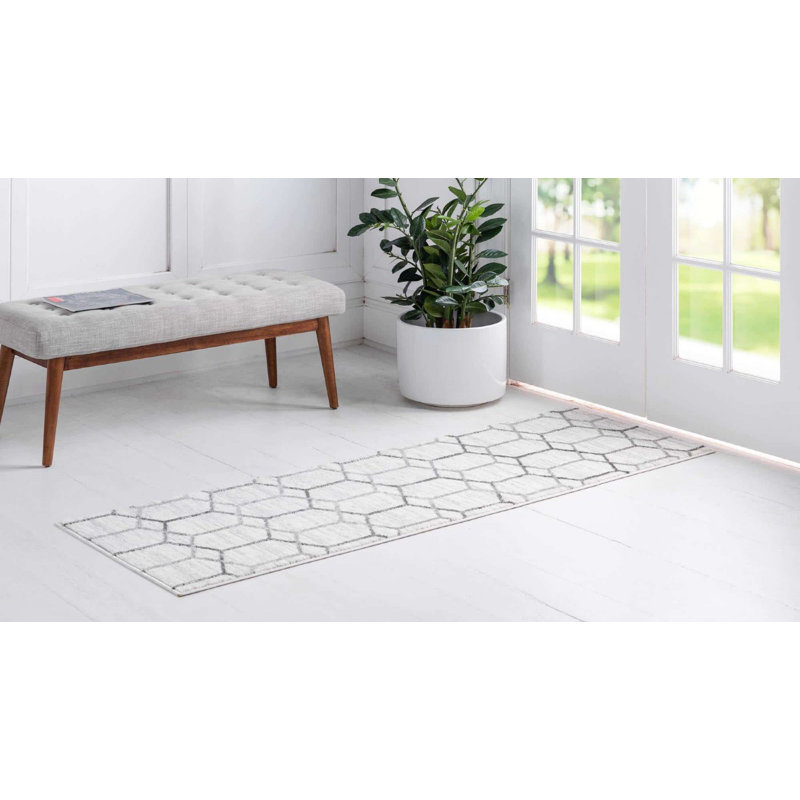 Clidy Abstract Indoor Rug, Runner 3' x 10'