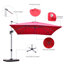 Parasol carré en porte-à-faux 10 pi Callaway-1397905710