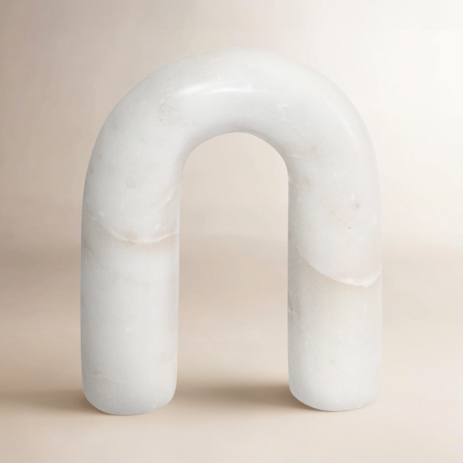 Genuine Marble Sculpture, 5.75" H x 1.5" W x 4.5" D