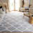 Fleuriane Tahoe Shag Performance Geometric Rug-1687608196