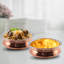 Plat de service en cuivre martelé Brentan (ensemble de 2)